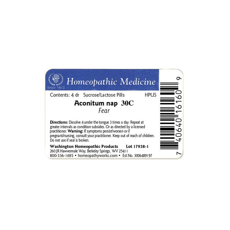 Aconitum napellus 30C Pills