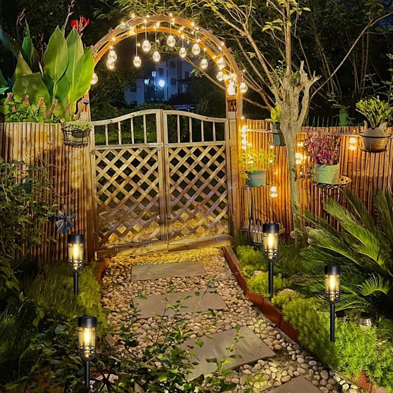 Luces Solares para Jardín y Caminos KIP6F8B2PL525I2UDU Impermeables