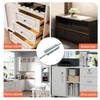 URBEST Drawer Slide,Under-Mount Concealed Self Soft Close Under，Concealed Cabinet Furniture