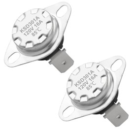 6931EL3002M Dryer Blower Thermostat fits for LG Kenmore Dryer Thermostat Replacement Part,replace 6931EL3002A,6931EL3002K,PS8747887,AP5782317（2pack）