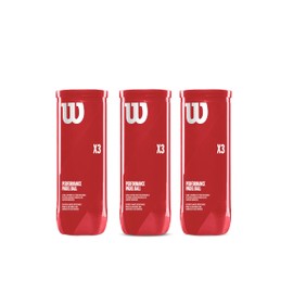 Wilson Padel Balls X3 Padel Pack 9 (3 x 3)