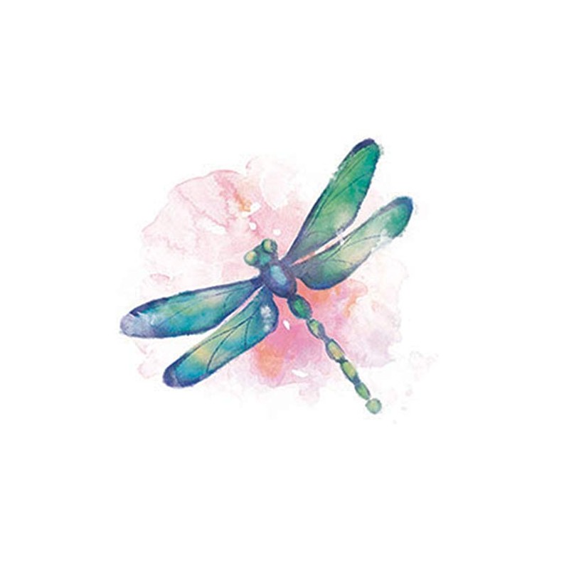 Carson Home Accents Dragonfly Single Round Car Coaster