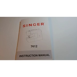 Singer 7412 Sewing Machine Manual (Reproduction)