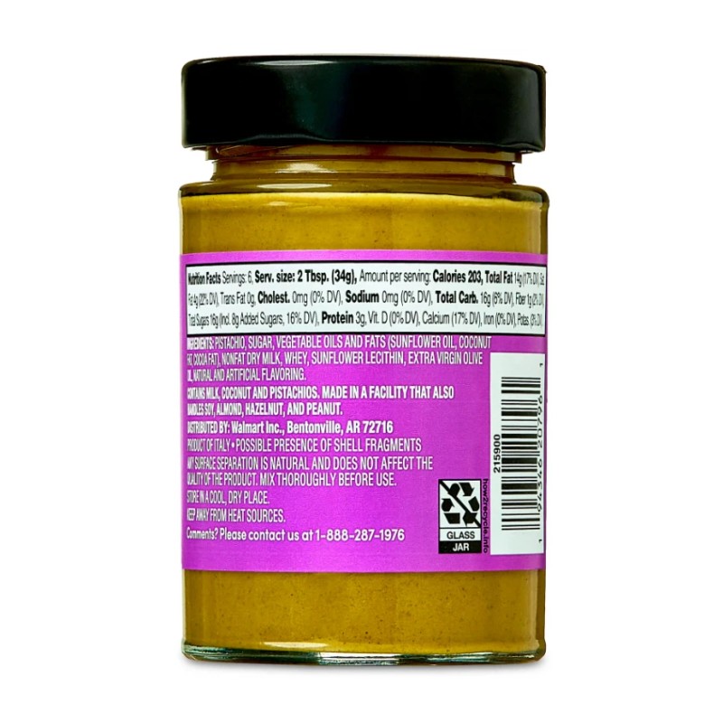 Bettergoods Artisan Crafted Pistachio Nut Butter Spread 6.7oz Jar