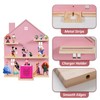 YUXSM Tonie Shelf House for Toniebox,Magnetic Wooden Floating Shelves Compatible