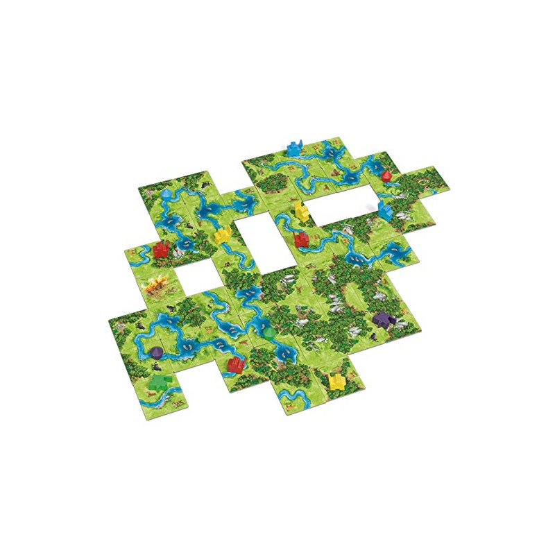 Giochi Uniti Carcassonne - Hunter and Folder Table Game in