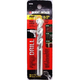Black & Decker 16735 Masonry Bits, 4-Inch X 1/2-Inch