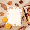 Whaline 30 Pcs Fall Pumpkin Stationery Set with Envelopes Autumn