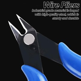 Flush Side Cutter Precision Shear Wire Snips Pliers Tool Mini Cutters