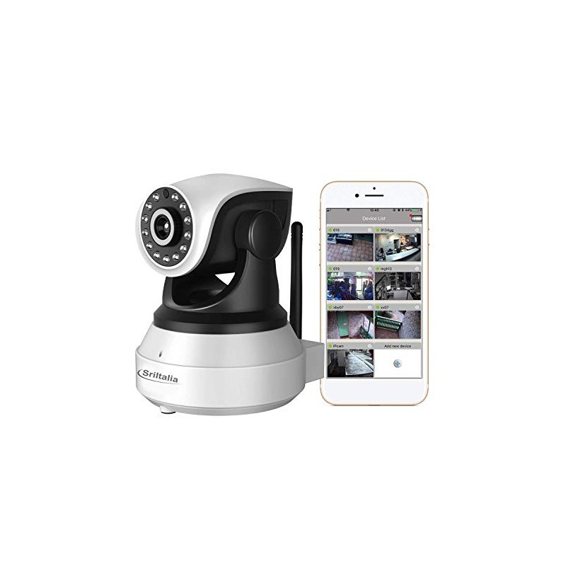 SP017-S Italian IP Camera Wireless ONVIF Alarm microSD up to