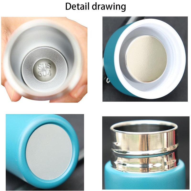 150ml Insulated Cup,Small Water Bottle- Keeps Cold for 8 Hours,