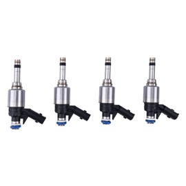 YLQASOON 4 Pcs Fuel Injector 35310-2GGA1 35310-2GGA0 Compatible with Kia Optima 16-20 Sorento 16-20 Sportage 16-22, for Hyundai Santa Fe 19-20 Santa Fe Sport 17-18 Sonata 18-19 Tucson 18-21, 2.4L