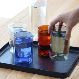 ANAHEIM HOUSE HOLD GOODS Anaheim Double Wall Tumbler, 11.8 fl oz (350 ml) (Amber)