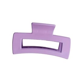 Pinzas Para El Cabello Moradas, Estilo Retro, Huecas, Para Mujer, Resistentes Y Grandes, Ideales Para Lavarse La Cara. Accesorios De Peinado Ultraligeros Para Niñas. Color Morado. Talla Úni