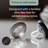 Tommee Tippee Breast-Like Pacifier, 0-6 Months, Symmetrical Design, Natural Breast-Like