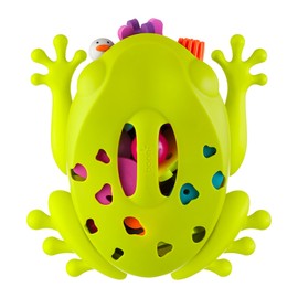 Boon FROG POD - Organizador de almacenamiento y drenaje de juguetes para la pared, color verde