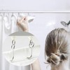 80 Pieces Curtain Hooks Gliders Curtain Gliders Shower Curtain Hooks