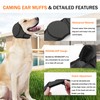 BAMY Swimming Waterproof Dog Ear Caps, Calming Large Dog Ears