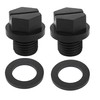 SPX1700FG Pool Pump Pipe Plug Drain Plugs with Gaskets 2-Pack