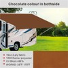 Dulepax RV Awning Fabric Replacement(12'2" Fabric) Heavy Duty 16 oz