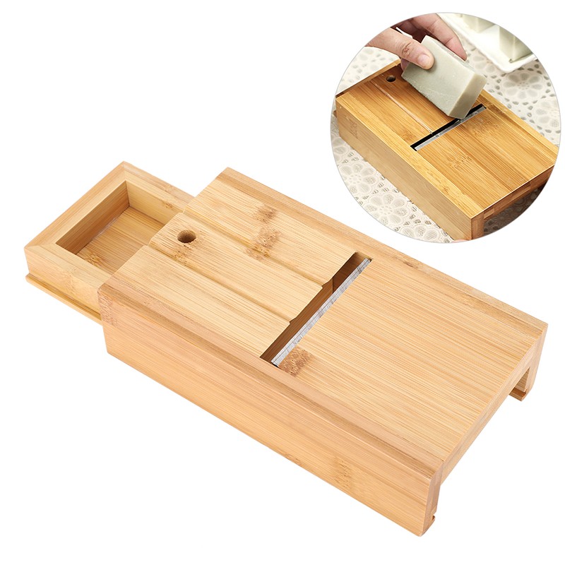 Adjustable Bamboo Soap Cutter Planer Tools HandMade Soap Making Supplies