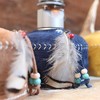 What Will Be Will Be Suede Leather OD Gas Cans