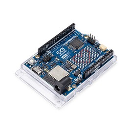 Arduino UNO R4 WiFi [ABX00087] - Renesas RA4M1 + ESP32-S3, Wi-Fi, Bluetooth, USB-C, CAN, 12-bit DAC, OP AMP, Qwiic Connector, 12x8 LED Matrix for Advanced IoT & Embedded Projects