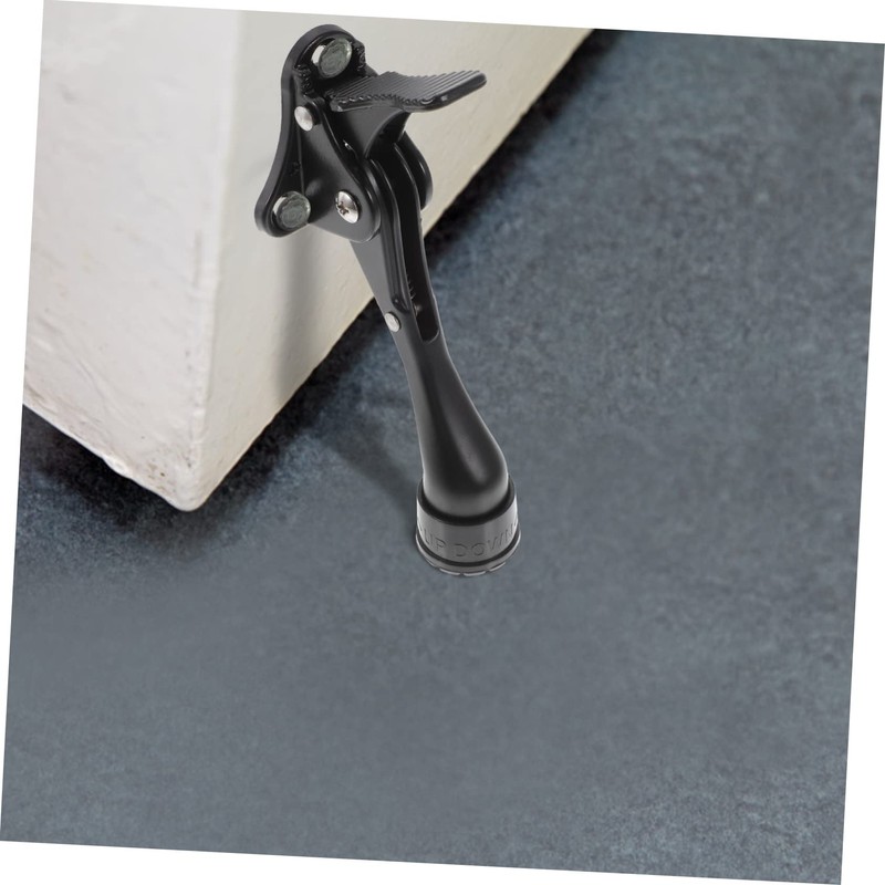 CAXUSD Heavy Duty Adjustable Door Stopper Foot-Operated Kickdown Door Holder
