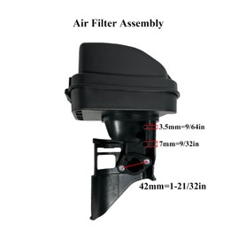 YAMAKATO Air Filter Housing Assembly for Predator Non Hemi 212 Engine Harbor Freight 69730 212cc 6.5HP R210-III Air Filter Cover Air Cleaner Box Assy