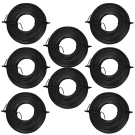 VIRTIONZ Rebar Tie Wire Reel 16 Gauge | Approx. 330 ft Length Roll | Great for Securing Rebar| Black Annealed Industrial Grade Steel (8)