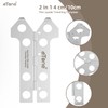 eTone 2 in 1 4/10cm Film Leader Trimming Cutting Template