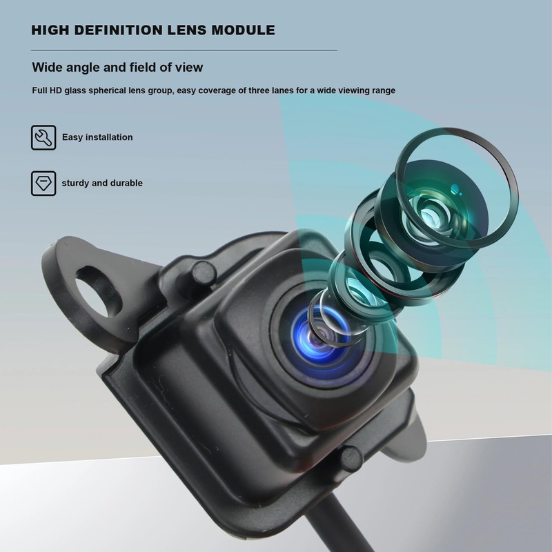 Backup Rear View Camera for 2007-2013 Tundra, Parking Park Assist