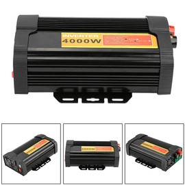 4000W 12V DC Inverter,12V DC to 110V AC 4000W Car Auto Voltage Transformer Inverter Converter Car Popular