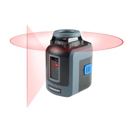 Hammerhead Self-Leveling 360-Degree Cross Line Laser - HLCL360