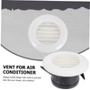 LABRIMP 2Pcs Round Air Conditioner Vent Easy to Install Ventilation