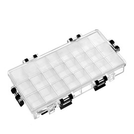 SagaSave Watercolour Box Paint Palette Box Airtight 24 Wells Box for Watercolour Gouache Oil Painting for Travellers Artists and Students