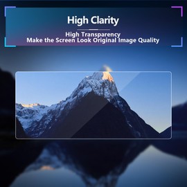 SXCY for 2025 Nissan Frontier Tempered Glass Screen Protector 12.3 Inch 2025 Frontier Accessories 2025 Frontier Navigation Infotainment Screen Protector