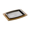 Lodge LSC3SET Chef's Platter Set, 13.75 inch, Black