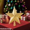 Star Gold Christmas Tree Topper, Tree Topper Topper for Christmas