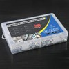 Glarks 210Pcs Aluminum Alloy M3 M4 M5 M6 M8 M10