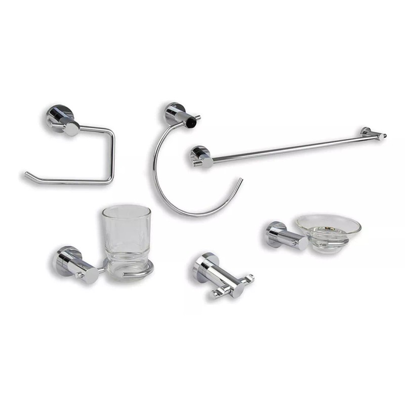 MEER by CNX Accesorios Para Baño De 6 Piezas Con