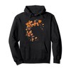 Festive Autumn Leaf Wreath Pullover Hoodie