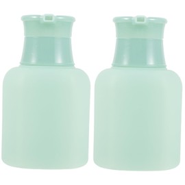 Healeved 2pcs Refillable Pump Shampoo and Lotion Bottle Empty Shampoo Dispenser for Home and Travel Lightweight and Compact Design for Shower and Bathroom Use