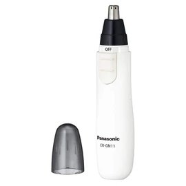 Panasonic ER-GN11-W Nose Hair Cutter Etiquette Cutter for Men, Eyebrows, Beard, Ears