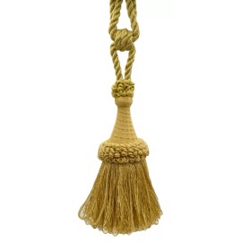 DÉCOPRO Tassel Tieback, Style# TBDK8, Color# D03 - Dark Gold [Sold Individually]