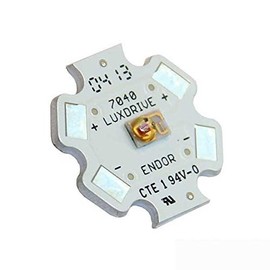 Luxeon Rebel - Endor Star 1-Up Amber High Power LED Pack of 2