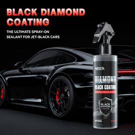 WEICA Black CAR Coating Spray | Ceramic Shine Wax for Black Cars