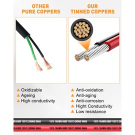 NAOEVO 2 Pin DT Connectors Waterproof, 2 Wire Connector 16 AWG Automotive Electrical Connector, 2 Pin Connectors Male and Female Wire with Heat Shrink Tubing for Car Truck Boat, 12 Kits