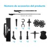 2 Pcs Bastones Senderismo Plegables Trail Running Y Trekking
