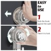 ATEWEITA Towel Hooks, No Drilling, Extra Strong Suction Cup Hook,